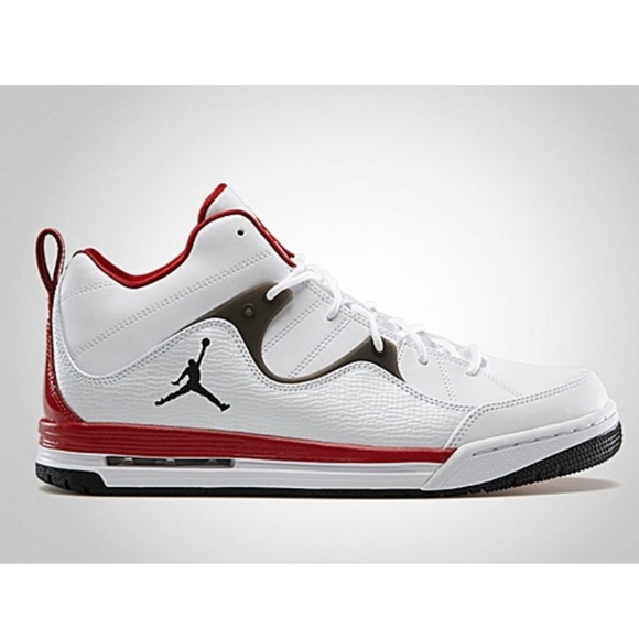 Nike Air Jordan Flight TR 97 White Red Gray - Picture 1 of 5